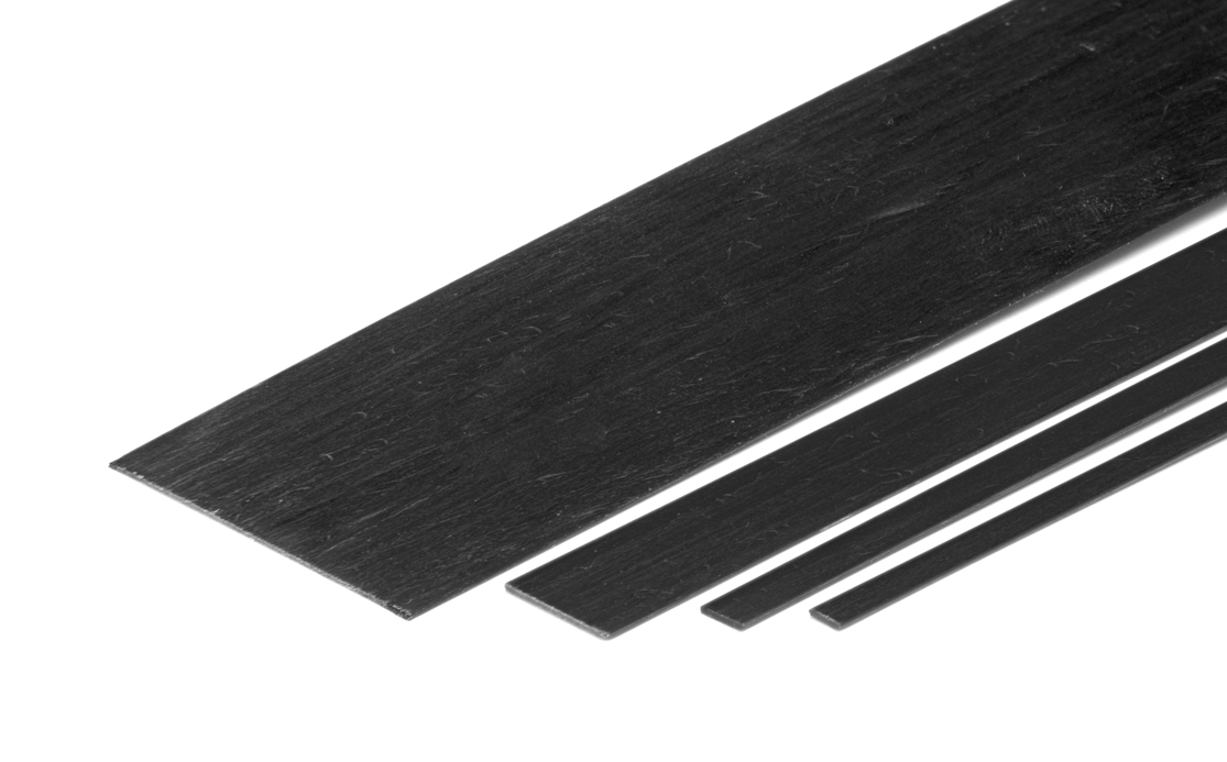 Plat carbone 3x0,6mm 